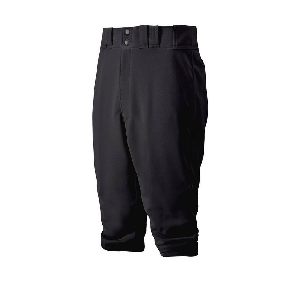 Mens Mizuno Premier Short Baseball Pants Black Philippines (HMFQSJ560)